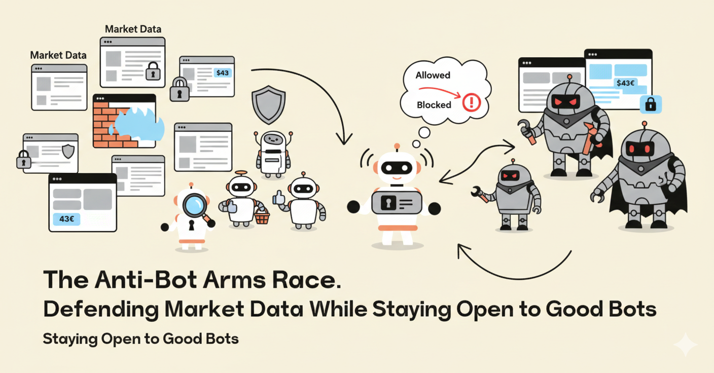 The Anti-Bot Arms Race: Defending Data While Allowing Good Bots